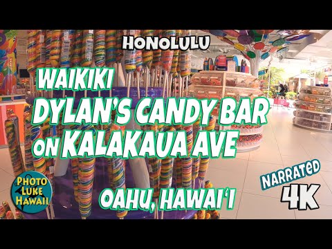 Waikiki Dylan's Candy Bar on Kalakaua Ave Oahu Hawaii