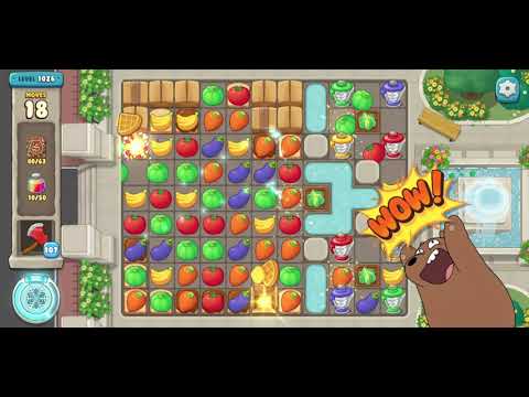 We Bare Bears the Puzzle for Kakao Season2 Level 1026 - No Boosters