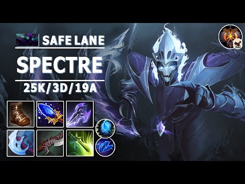 Spectre Safe Lane | 7.30c | Rush Aghanim's for Shadow Step | Dota 2 Immortal Gameplay