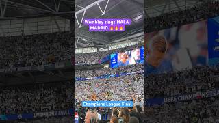 Download lagu Incredible Wembley stadium sings HALA MADRID (Real Madrid - Borussia Dortmund 2:0) mp3 Download lagu Incredible Wembley stadium sings HALA MADRID (Real Madrid - Borussia Dortmund 2:0) mp3