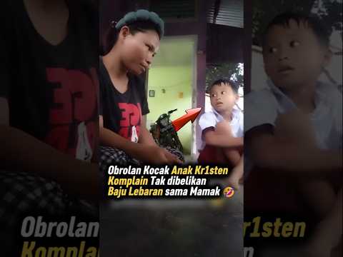 Anak Kristen Komplain ga dibelikan baju lebaran