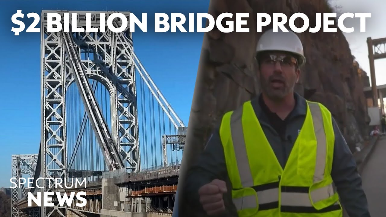 Exclusive look at the George Washington Bridge’s $2B restoration | Spectrum News