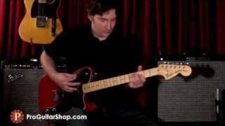 Video thumbnail for Fender Tele Deluxe Black Dove by ProGuitarShopDemos