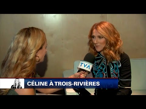 Celine Dion - TVA Nouvelles (Quebec TV interview in French, August/Août 30 2016)