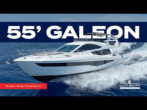 2017 Galeon 550 Fly SPOILED ROTTEN Video