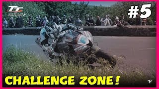TT Isle of Man 2 Career Mode Part 5 - CHALLENGE ZONE! - PS4 PRO Gameplay