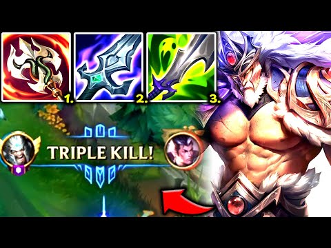 TRYNDAMERE TOP BEST 1V9 OF MY ENTIRE LIFE! (I GOT CAMPED) - 2025 Tryndamere TOP Gameplay Guide