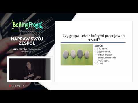 Boiling Frogs 2017 - Anita Przybył - Napraw swój zespół