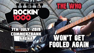 Won't Get Fooled Again - The Who - Rockin'1000 - Frankfurt 2019