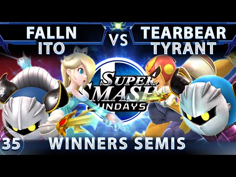 SSS 35 - falln & Ito (Red) Vs TearBear & Tyrant (Blue) SSB4 Winners Semis - Sm4sh Wii U - Smash 4