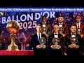 Ballon D Or 2025 Nominees Predictions When The Winner Will Be Announced