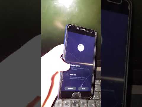 Meizu M5c hard reset сброс настроек зависает глючит тормозит висит на заставке