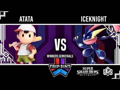 Tripoint Smash 147  -  Winners Semifinals  -  ATATA(Ness) Vs. IceKnight(Greninja)