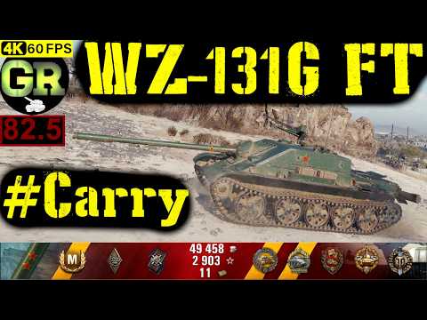 82_World of Tanks WZ-131G FT WoT Replay - 8 Kills 3.1K DMG(Patch 1.4.0)