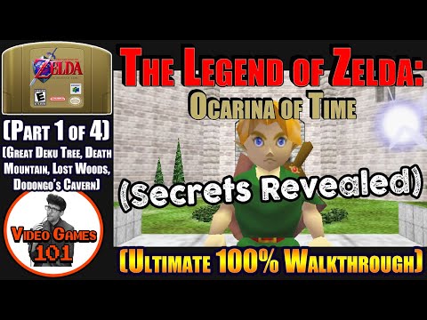 The Legend of Zelda: Ocarina of Time Walkthrough N64 | 100% Guide | Part 1 of 4 | Video Games 101