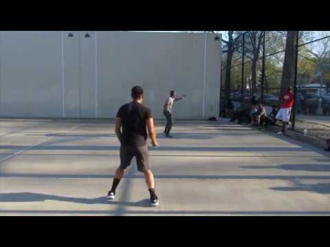 Tywan vs Darren - Pomonok Playground - Singles Handball