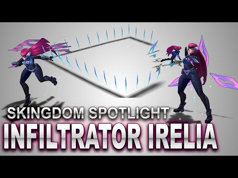 Infiltrator Irelia Skin Spotlight | SKingdom - League of Legends