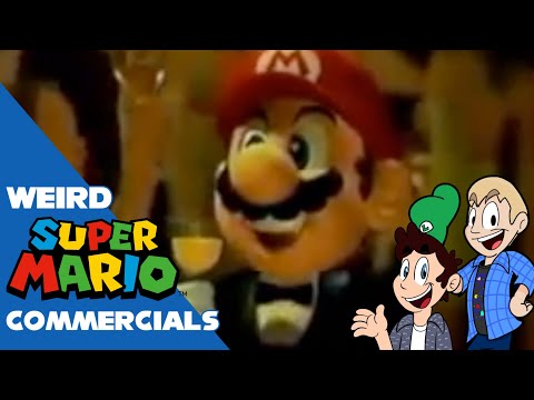 Looking Back At Weird Mario Commercials | AdventureBlur Feat. John Talks About Stuff!