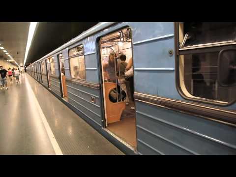 Budapest Metro M2 at Stadionok [1080p]