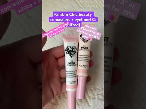 @KimChiChicBeauty “the most” concealers + eyeliner! #makeup #lgbtq #partnership #gifted