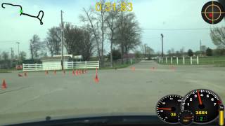 preview picture of video '2013 Focus ST - TRSCCA AutoX - 4/13/2014 - Run 5'