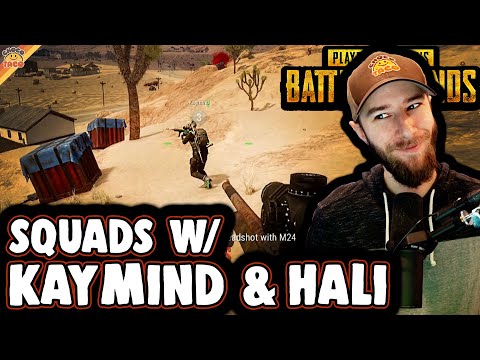 Some PUBG Miramar Squads ft. Kaymind & Halifax - chocoTaco Forgot to Record, Sorry for Bad Quality