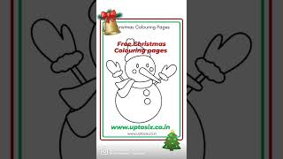 Free Christmas Colouring Pages