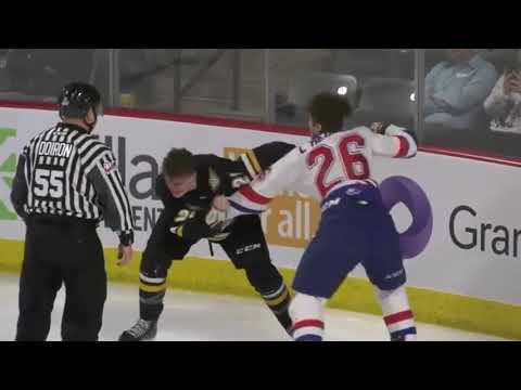 Liam Kidney vs Zachary L'Heureux