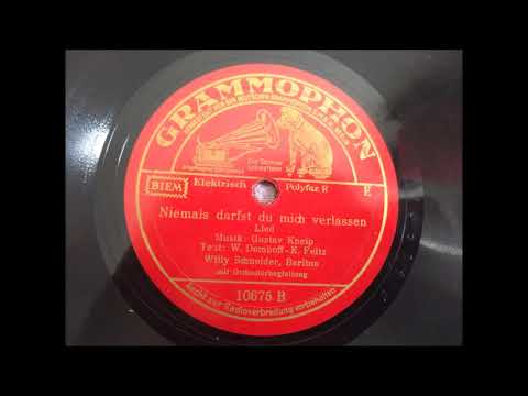 Niemals darfst du mich verlassen