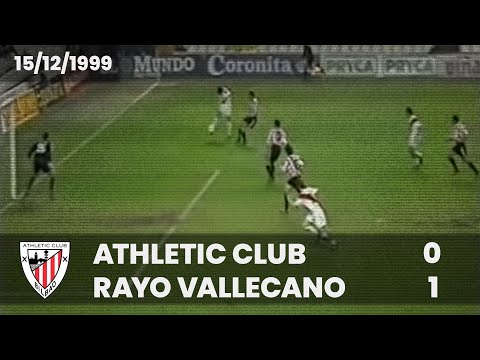 ⚽️ [Copa del Rey 99/00]  1/16 final (Ida) I Athletic Club 0 - Rayo Vallecano 1 I LABURPENA