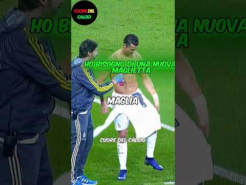 Ronaldo non si aspettava questa maglia 😳😂