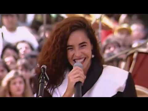 Daniela Mercury em sua plenitude a artista que abriu as portas da musica baiana para o mundo.