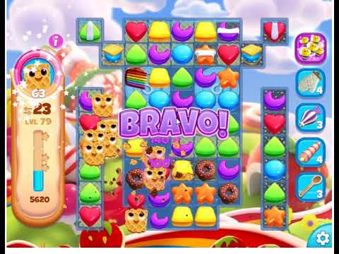 Cookie Jam Blast Level 79 - No Boosters