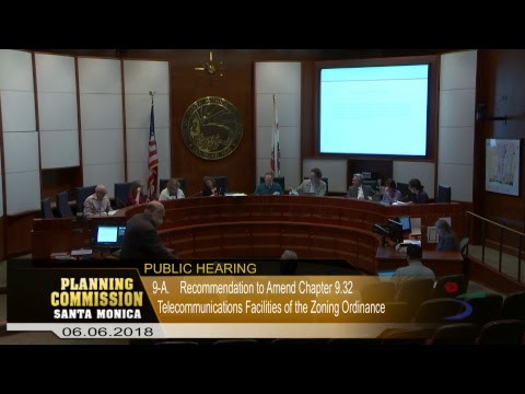 Santa Monica Planning Commission Meeting , June 6, 2018