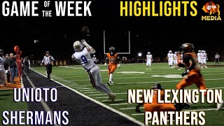 Game of the Week Highlights: Unioto @ New Lexington