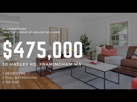 On the Market: 30 Hadley Rd, Framingham MA