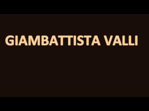 How to pronounce GIAMBATTISTA VALLI
