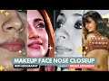 Beautiful And Gorgeous Indian Actress Trisha Krishnan Face Nose Makeup Closeup Vertical Edit Video