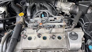 Toyota Solara 3.3 V6 spark plugs - replace in 30 minutes - not 3 hours