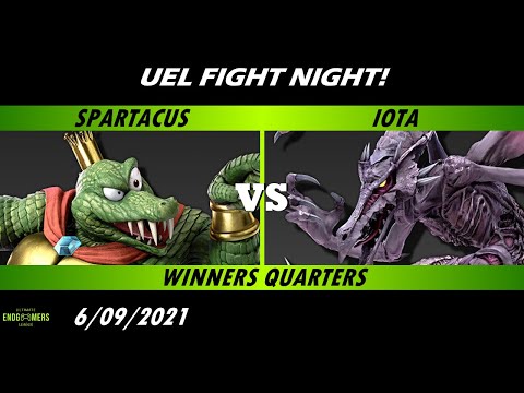 Fight Night! - Spartacus (King K. Rool) vs Iota (Ridley) Winners Quarters - Smash Ultimate
