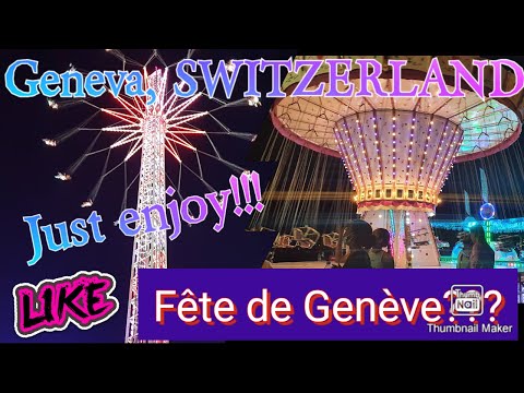Genève Rides 2021 Fete de Genève - YES or NO?