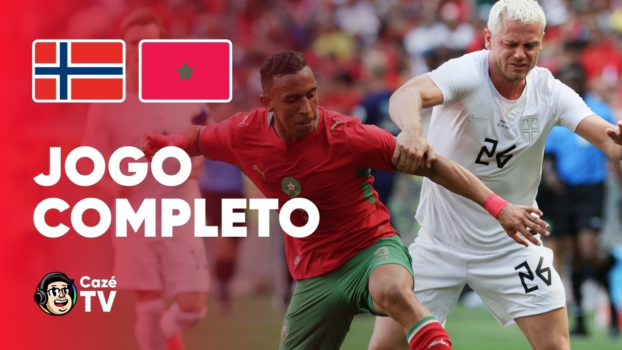 JOGO COMPLETO: MARROCOS X NORUEGA | AMISTOSOS PRÉ-COPA DO MUNDO 2026