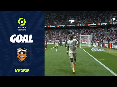 Goal Darlin Zidane YONGWA NGAMENI (39' - FCL) PARIS SAINT-GERMAIN - FC LORIENT (1-3) 22/23