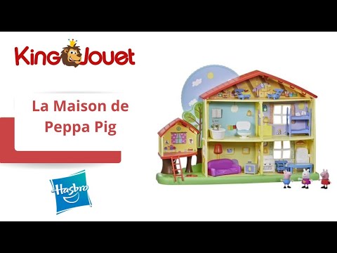 Peppa Pig - Maison Classique en Bois avec 2 personnages