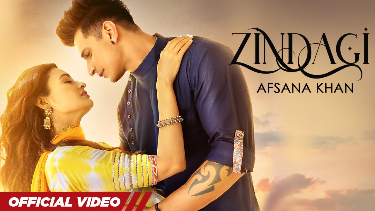 Zindagi song lyrics in Hindi – Afsana Khan best 2022