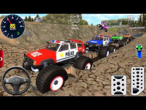 Police Monster Truck Impossible Driver #2 - Car Extreme Stunts Android Gameplay