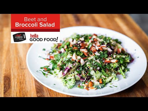 Beet and Broccoli Salad