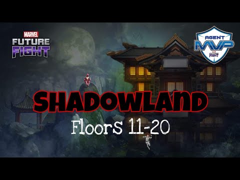 Shadowland floors 11-20. Marvel Future Fight