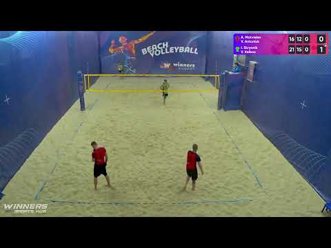 19:50 A.Matvieiev / V.Antoniuk - I.Skrynnik / V.Kelbas | Winners Beach Volleyball