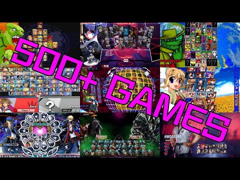 (Outdated) 8 Hours of Fighting Game Character Select / VS Screens (500+ Games!) | Compilation